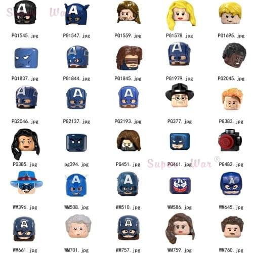 Single models Figures Head accessories Building Blocks toys Series-030