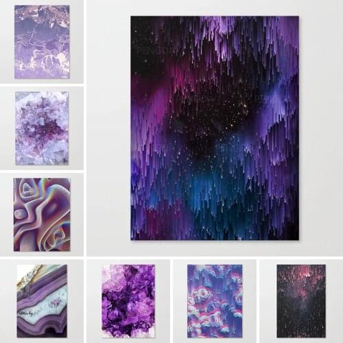 Hd Prints Picture Wall Gemstone Art Rosarum Modular Crystal Painting Poster Canvas Modern Living Room Home Decoration Framework