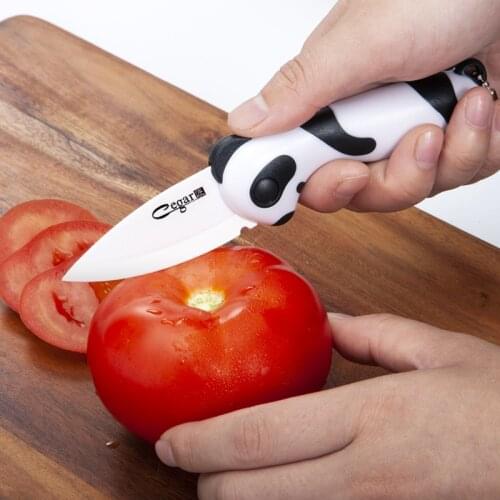 Ceramic Folding Fruit Knife Portable Knife Household Travel Mini Knife Portable Portable Peeler