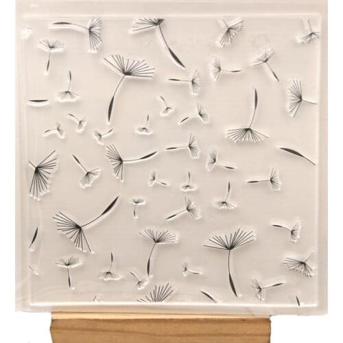 KLJUYP Dandelion Clear Stamps Scrapbook Paper Craft Clear stamp scrapbooking