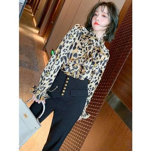 Женские рубашки с принтом LOVIW China At AliExpress