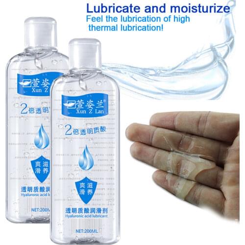 200/400ML Lubricant for Sex Anal Lubricant Gay Vaginal Sex Lube Gel Water-based Grease Oil Sex Toys Adults Sex Pheromone gay sex
