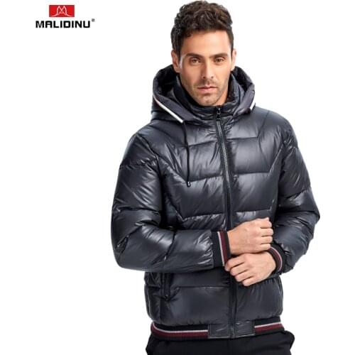 Мужские короткие пуховики MALIDINU China At AliExpress