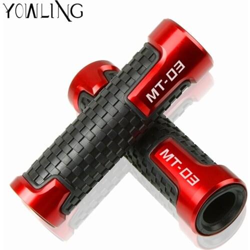 Motorcycle Accessories handlebar grips for YAMAHA MT-03 MT03 MT 03 2013 2014 2015 2016 2017 2018 2019 Moto handle bar grips