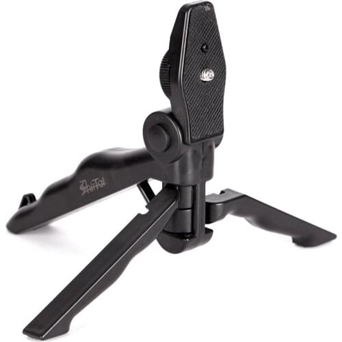 Photo Table Mini Tripod Stand for LED Ring Light and Mobile Phone Point & Shoot Cameras