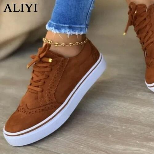 New Ruffles Sneakers Women 2021 Spring Lace Up Ladies Comfortable Casual Shoes Round Toe 35-43 Large Female Home Outdoor Flats
