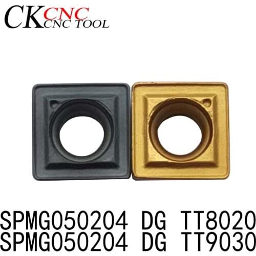 10pcs SPMG050204 DG TT9030 TT8020 U Drill Drilling Blade Carbide Inserts lathe tool carbide inserts drilling cutter
