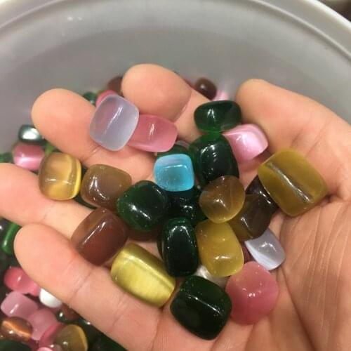 100g Natural crystal Tumblestones Crystal Gemstone for Terrarium Fish Tank Quartz Crystals Natural Stones