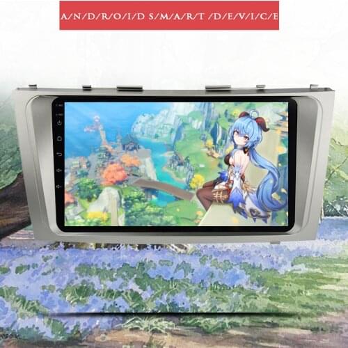 For Toyota Camry 40 2006-2011 9'' IPS 1280*720 Screen Android 10 Car Radio Stereo Video dvd player with GPS Navi 4G Lte Carplay