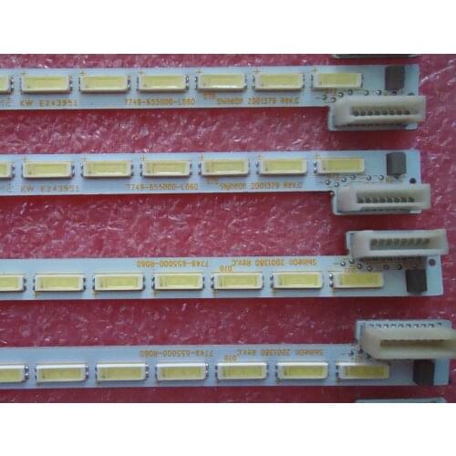 FOR skyworth 55E710U Article lamp 1555-R5500300-01 7749-655000-L060 1piece=72LED 607MM