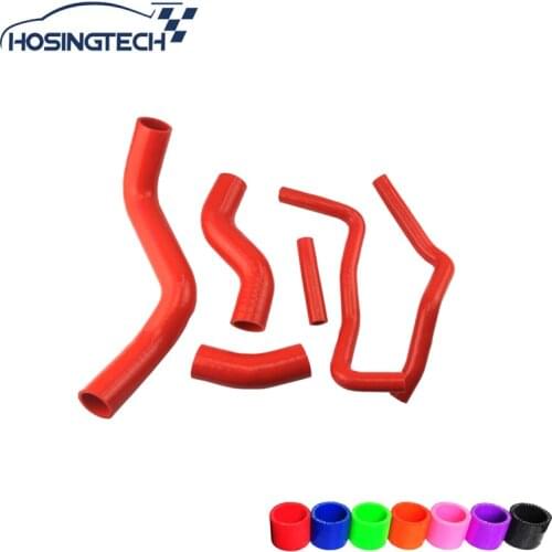HOSINGTECH-for FT 86 GT86 BRZ FR-S RED silicone turbo intercooler kit
