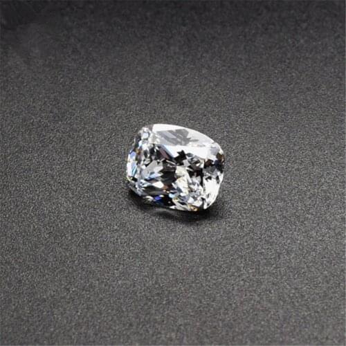 Grade AAA Cubic Zirconia Rectangle Faceted Gemstone Cushion Cut Cubic Zirconia Multiple Sizes to Choose GZ11