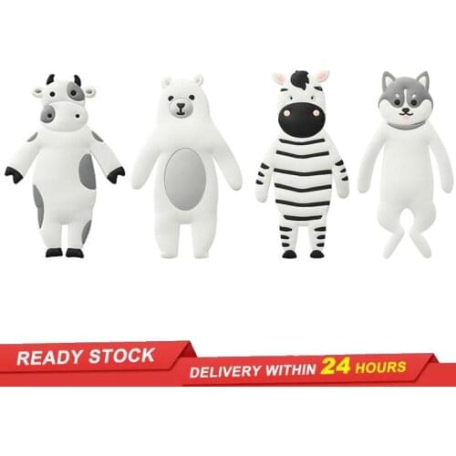 Animal shape hook curved sticky hook door can be hooked after fun cute wall hands and feet home decoration