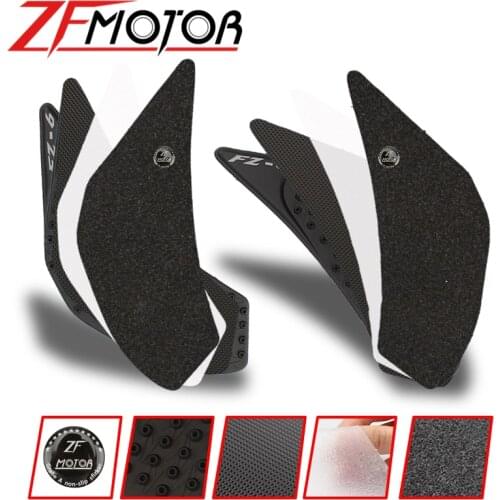 Motorcycle Anti slip Tank Pad Side Gas Knee Grip Traction Pads Protector Stickers For Yamaha FZ6 FZ-6 FZ 6 fz6 2006 2007-2010