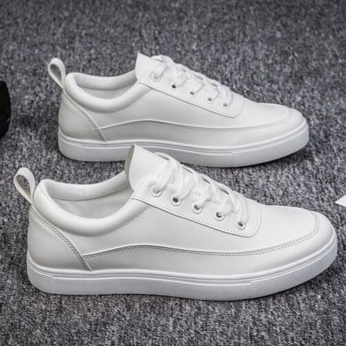 2021 Summer Autumn New Fashion Mens Vulcanize Shoes Round Toe Lace-up Rubber Shallow Shoes Breathable Non-slip for Outside