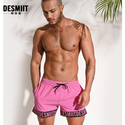 2021 New Swimwear Men Swimsuit Breathable Swimming Shorts Large Size Trunks Quick Dry Boxer Briefs Loose Beachwear Bathing Suit