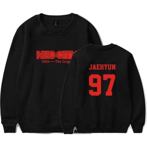 New Arrival Nct 127 Kpop O-Neck Sweatshirts Women/Men Fashion Long Sleeve Sweatshirt Hot Sale Trendy Streetwear Clothes