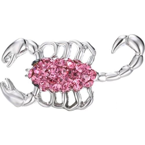 Wholesale 5PCS Scorpion Snap Button Charms For Women High Quality Snap Button Diy Accessory Fit Bracelet and Pendant LSSN018*5