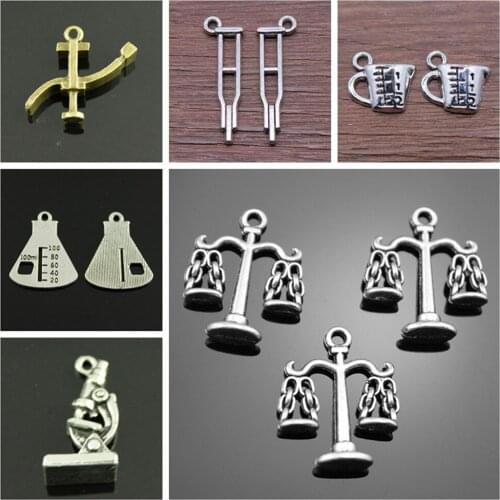 Malzahar Balance Law Scales Charms diy jewelry bracelet charms for jewelry making kit accessories