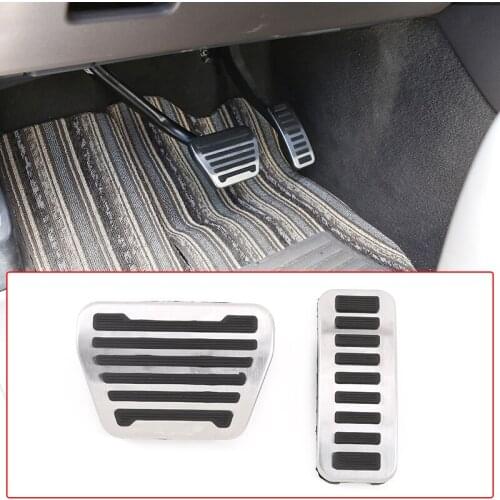 Car Accelerator Brake Pedals Clutch Non Slip Pedal Cover For Land Rover Discovery 5 LR5 L462 2014-20 Range Rover Vogue 2013-2020