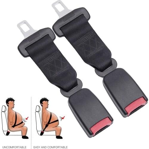 Universal Car Seat Belt Extender Cover Safety Belt Extension Plug Buckle Seatbelt Clip Auto Accessories For Pregnancy