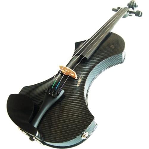 Kinglos 4/4 Top quality pick up professional solid wood 4/4 with bow for sales cost electric violin