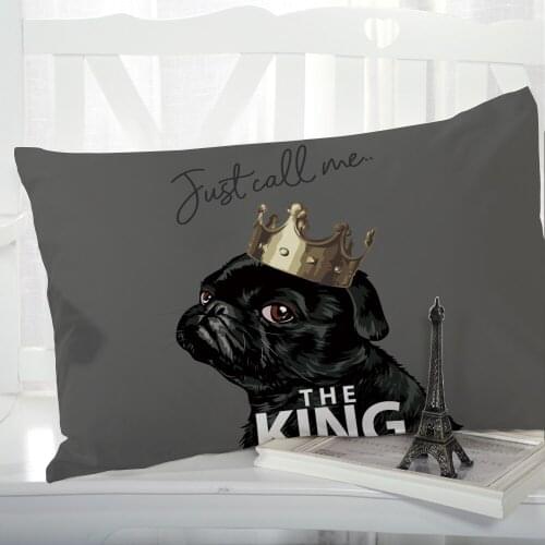 1pc Pillow cover Pillow case Luxury Bedding Pillowcase Pillowcovers decorative 50x70 Customizable size 3D Print animal