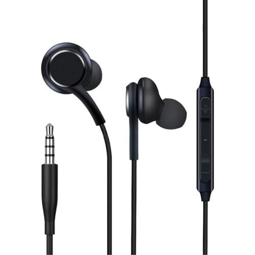 3.5mm In-ear Earphones with Microphone Wire Headset for smartphone With Wheat Headphones Android Universal