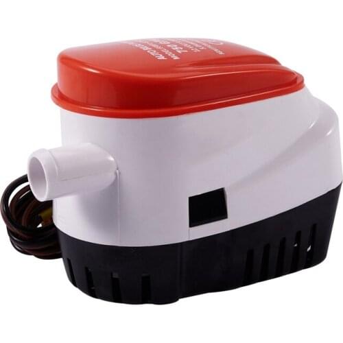 Automatic 12V Bilge Pump 750Gph with Internal Float Switch Auto Water Boat Submersible Auto Pump with Float Switch Marine / Bait
