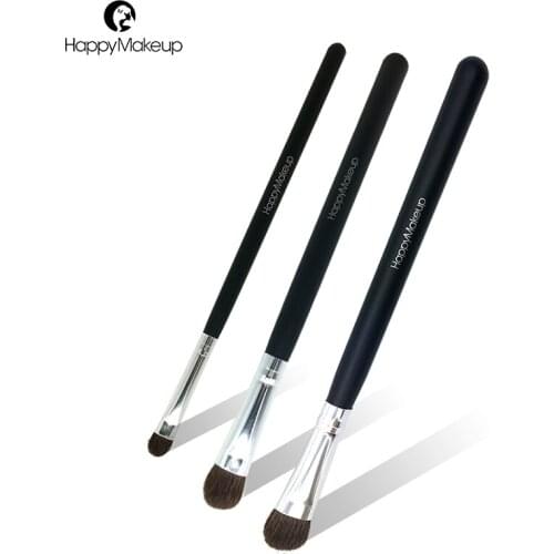 Happy makeup 1 Pcs Professional Cosmetic Eye shadow Brush Make up Tool Eyeliner Makeup Brushes wood handle portable