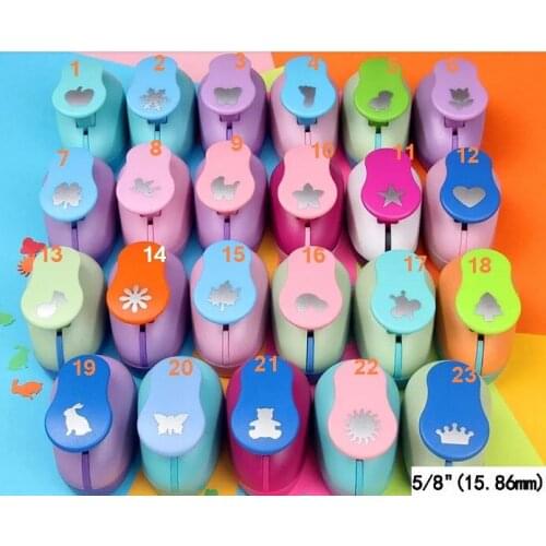 15mm furador paper punches for scrapbooking Diy tools shape craft punch diy puncher paper cutter S2987z