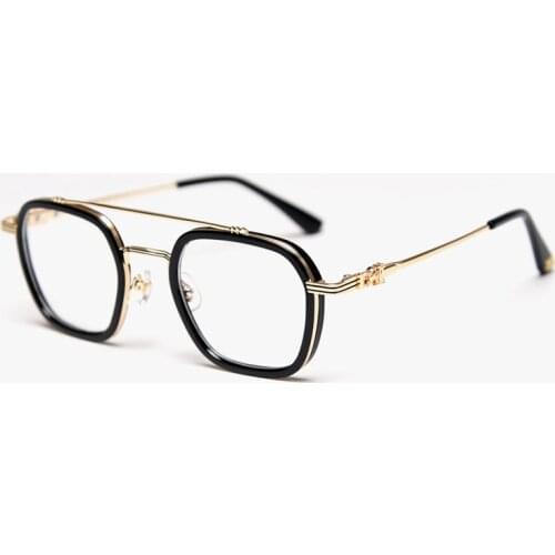 JackJad Vintage Luxury Square Style Anti Blue Plain Glasses Fashion Brand Design Eyewear Frame Eyeglasses Oculos De Grau ZS52006