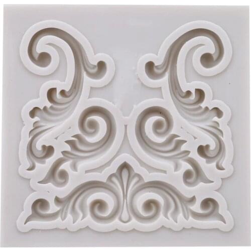 Pinkie Small Bronze Mirrors Molds Fondant Mold Silicone Form Baking Tools For Cakes Fondant Cake Decorating Accessories