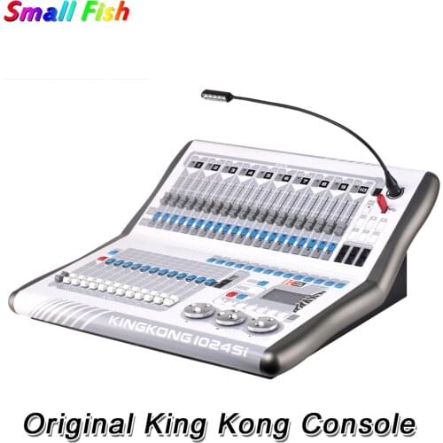 Dj Equipment King Kong 1024SI DMX Controller Moving Head Lighting Console DMX512 Professional Stage Lights Controller Flightcase