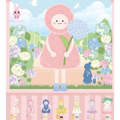 Blind Box Raincoat Doll Flower World Blind Box Guess Bag Caja Ciega Blind Bag Toys Anime Figures Cute Model Girl Birthday Gift