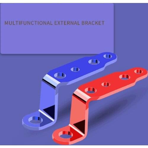 D7YA Rearview Mirror Lamp Bracket Universal Motorcycle Headlight Mount Bracket Holder Adjustable Motor Fork Mount