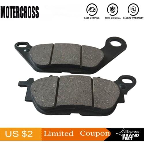 MOTERCROSS High Quality Motorcycle YBR125 Front Brake Disks Pads For Yamaha JYM125 YBR125 YBR 125 Brake Spare Parts