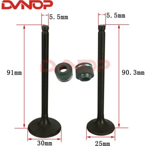 Motorcycle Intake And Exhaust Valves for Honda CB125 CB 125S XL125 XL 125cc 4-Stroke