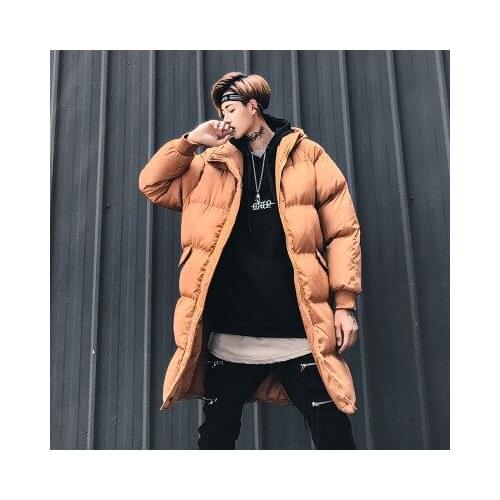 Thintenda Mens Winter Warm Jacket 2017 Fashion Korean Warm Jackets Men Printed Hooded Thick Overcoats Parkas Winter Jas Mannen