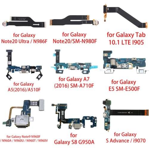 Charging Port Flex Cable for Samsung Galaxy Note20 Ultra/N986F/Note20/SM-N980F/(2016)SM-A710F/Note9/S8