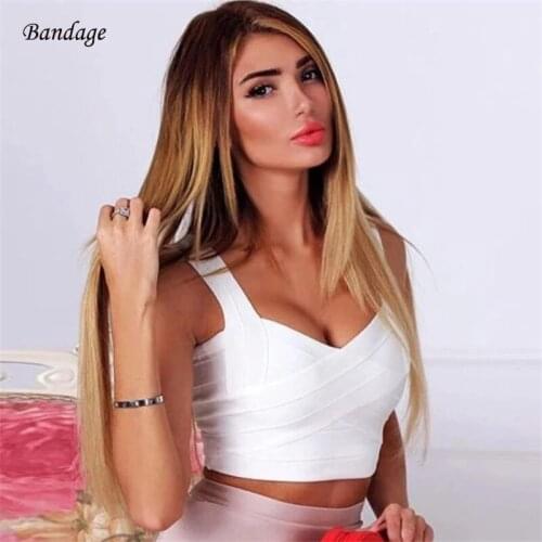New Verano Knitted Bandage Crop Top Womens Bodycon Sexy Spaghetti Strap Short Tank Tops Nightclub Party Camis White Black Red