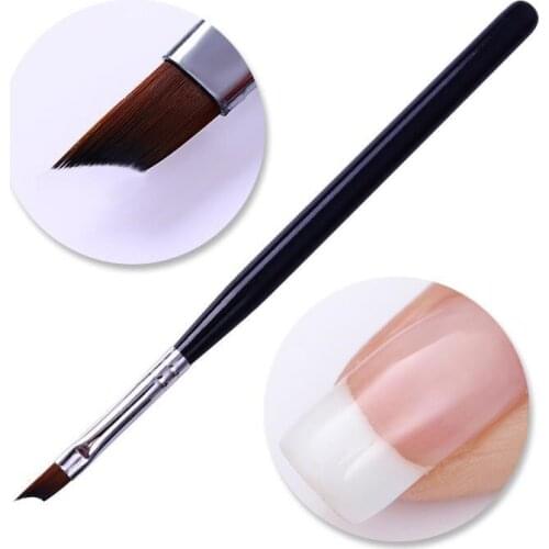 1 Pcs Gel Nail Liner Brush Painting Drawing Pen Nail Brush Portable Pen Handle Nail Art Tools