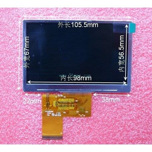 4.3inch Fpc-ftg430d06z-00 4304008 display fpc screen lcd screen touch