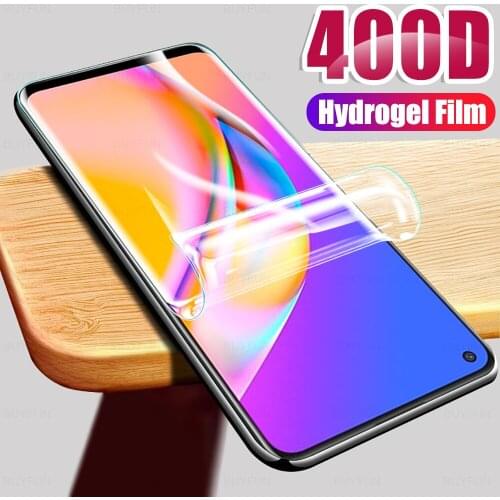 9H Front Hydrogel Film Not Glass For Oppo A94 Reno5 Z F19 Pro Plus On OPPO Reno A F 94 19 5 19pro Protector HD Screen Full Cover