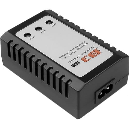 AC 100 - 240V B3 Pro Compact Balance Charger 10W for 2S 3S 7.4V 11.1V Lithium LiPo Battery B3AC for IMAX RC