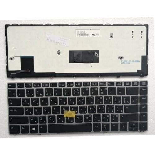 GZEELE laptop accessories NEW for HP Elitebook Folio 9470M 9470 9480M Laptop Keyboard Backlit 697685-001 702843-001 RU