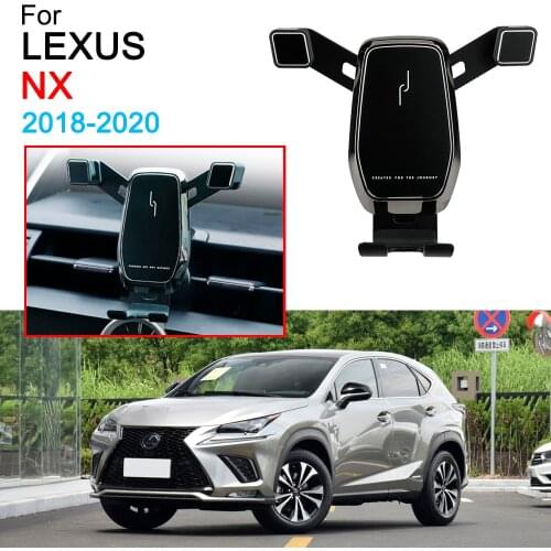 Car Phone Holder Air Vent Mount Clip Clamp Mobile Phone Holder for Lexus NX Accessories 2018 2019 2020