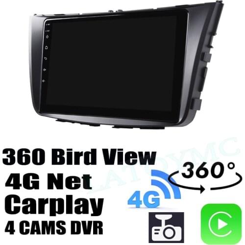 Car Audio Navigation GPS Stereo Carplay DVR 360 Birdview Around 4G Android System For Changan Raeton CD101 Khazar CC
