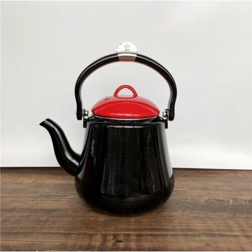 Enamel kettle. Enamel teapot. 2L enamel kettle