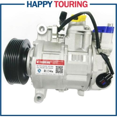 For AUDI A4 (B6) A6 (C5) A8 For VW Golf V 6SEU12C AC Compressor 1K0820803F 4B0260805H 4E0260805C 4E0260805E 8E0260805AF